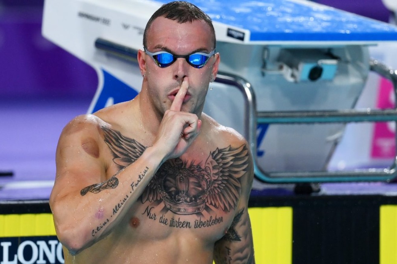 Kyle Chalmers wants to silence critics.