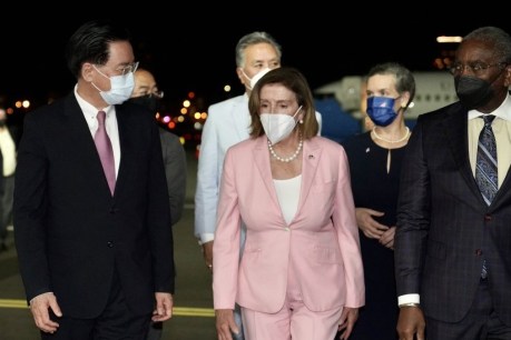 China slams US as Nancy Pelosi arrives in Taiwan
