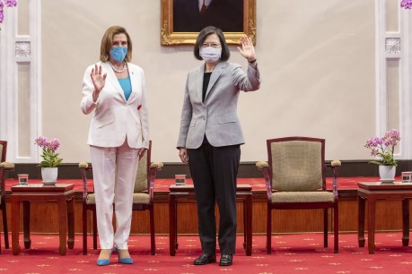 China fumes as Nancy Pelosi departs Taiwan