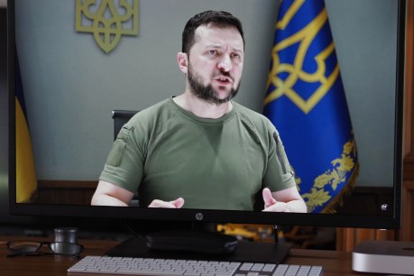 Ukraine president says nation’s economy in coma despite grain gain