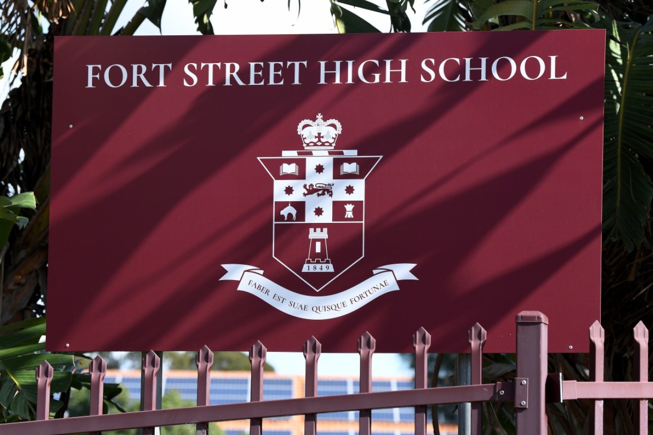 Emergency services are investigating the death of a worker at Fort Street High School in Petersham.