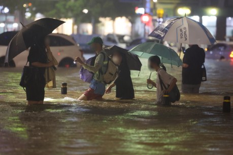Eight dead after torrential rain wreaks chaos in Seoul
