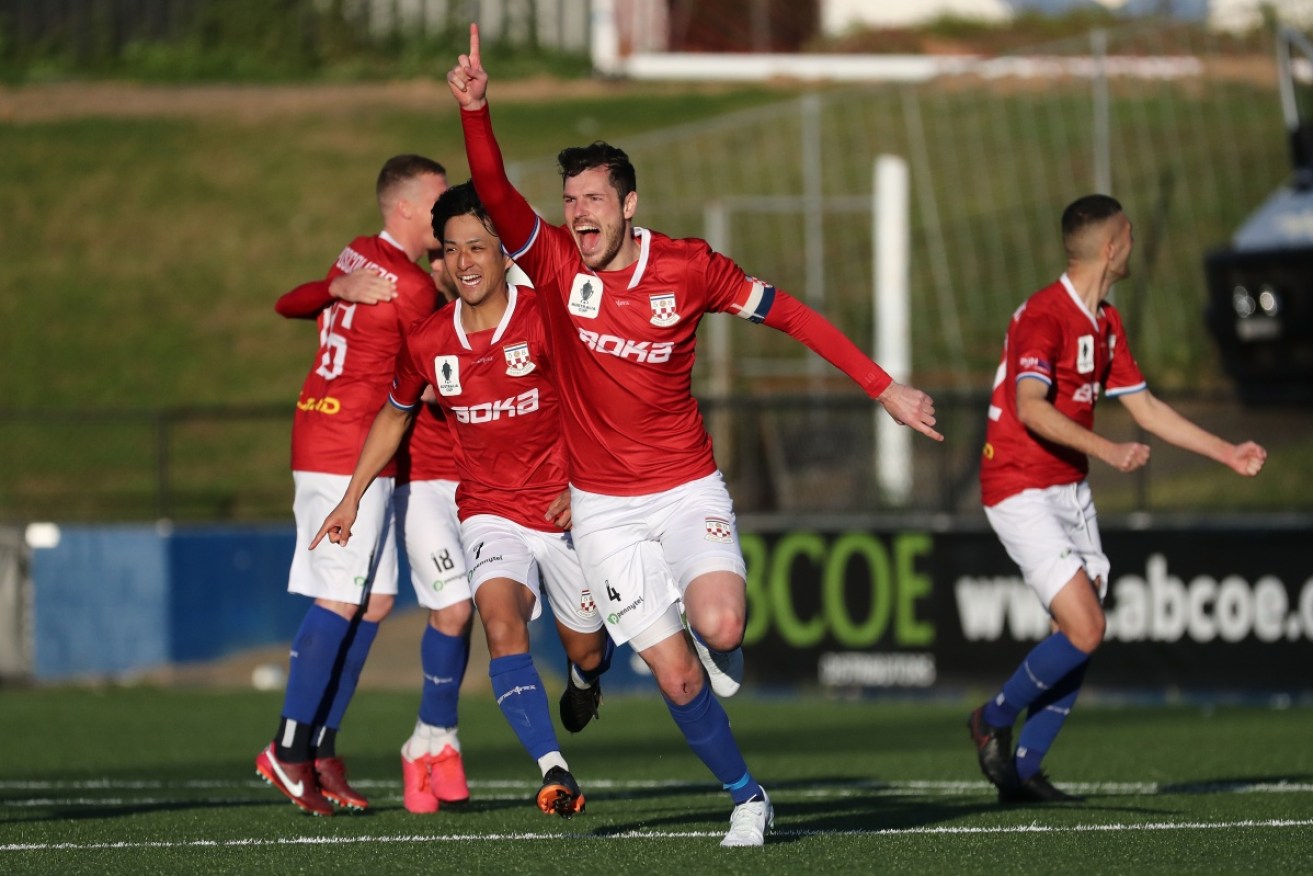 Second-tier Sydney United 58 has upset A-League Men champions Western United in the Australia Cup.