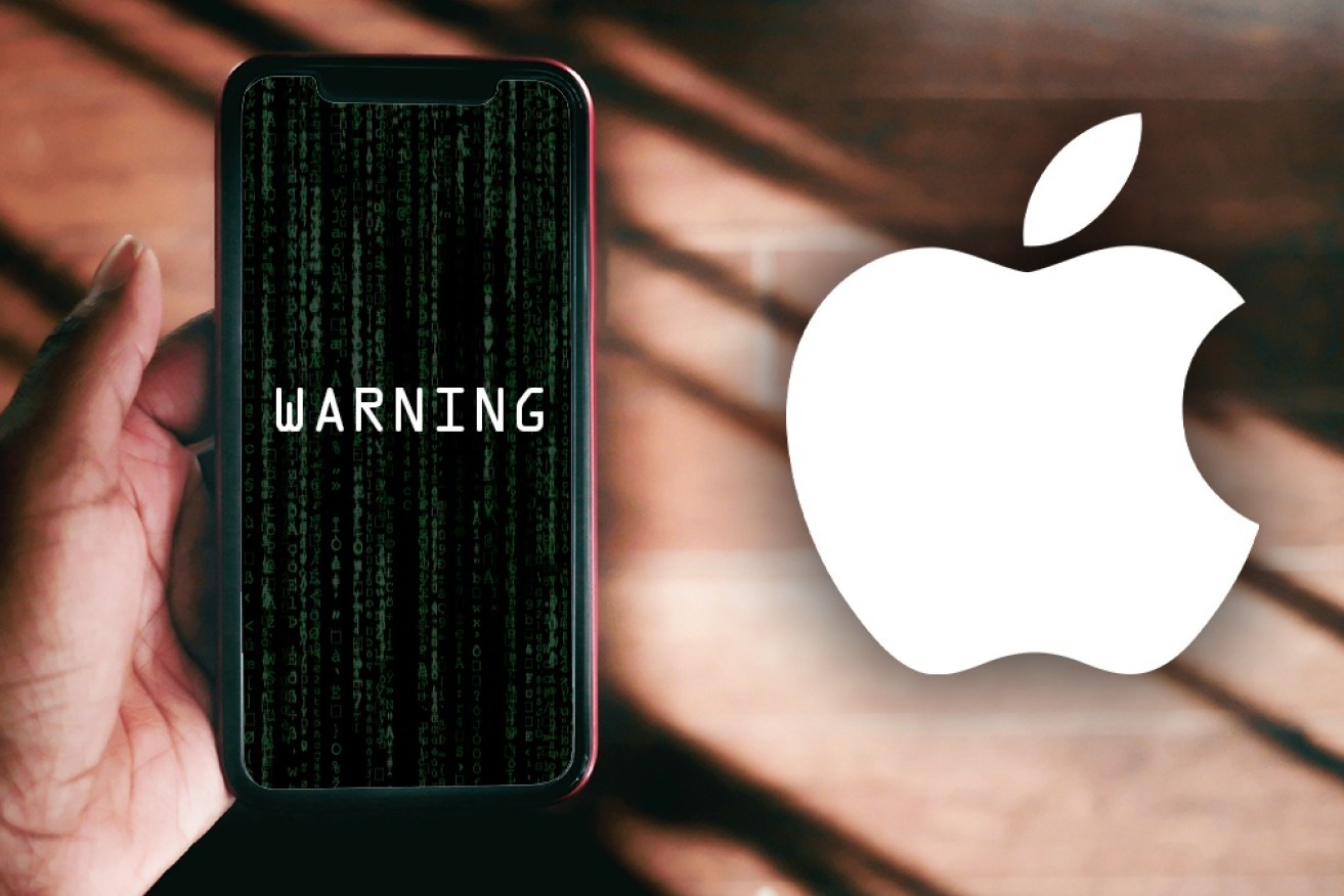 Apple customers are being told to update their devices to prevent a security breach.
