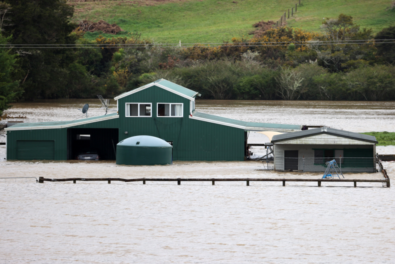 a family homestead becomes an island in a sea of grief near Auckland. <i>Photo: Getty</i>