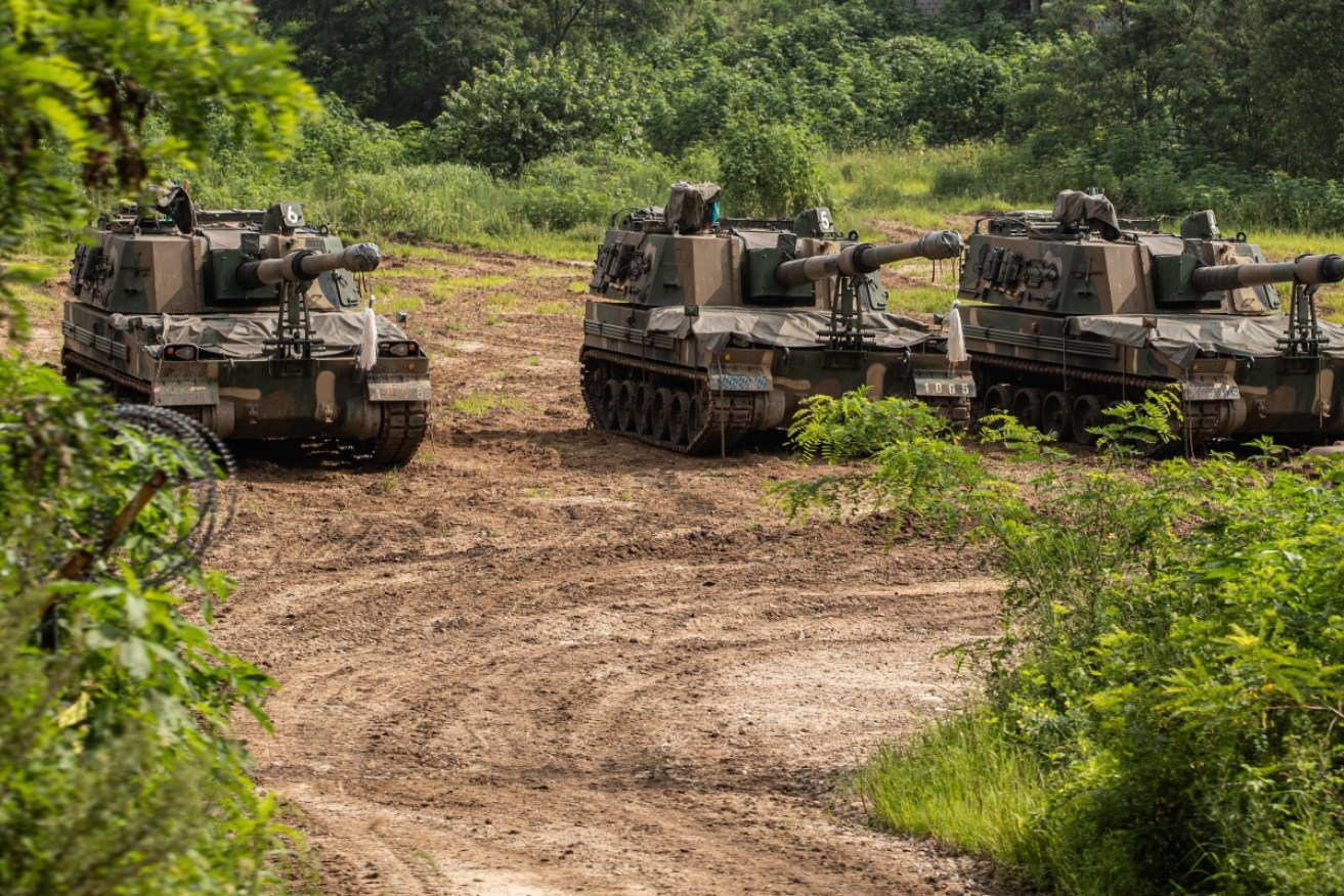 South Korea and the United States have kicked off large-scale joint military drills.