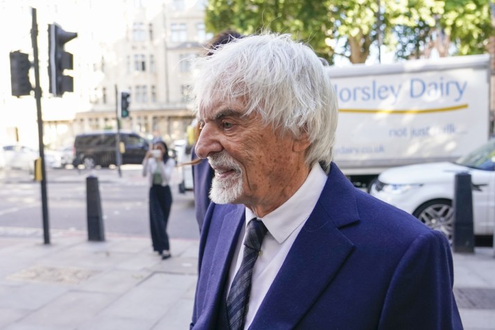 Former F1 boss in London court over fraud