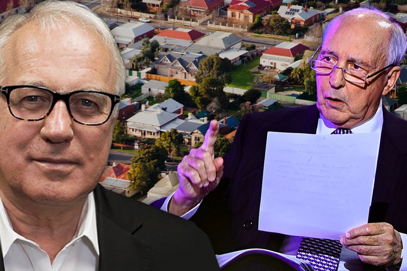 Paul Keating wants to see super funds get into housing. 