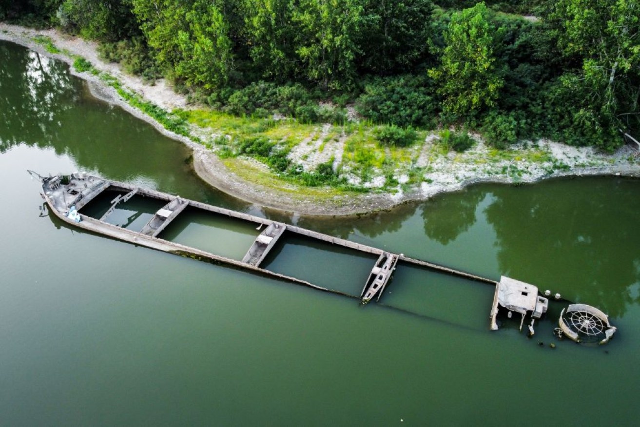 The Zibello barge is just one of the discoveries to emerge from the drought.