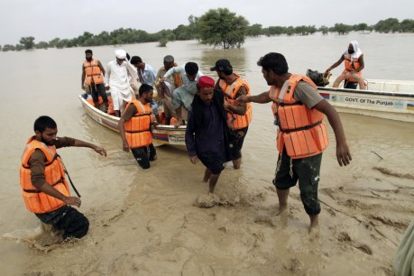 ‘A serious climate catastrophe’: Pakistan flooding death toll passes 1000