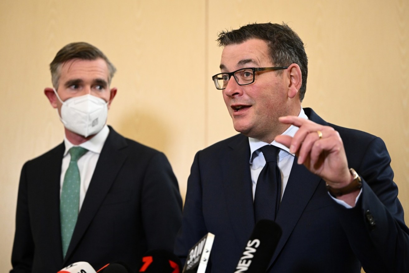 Dominic Perrottet and Daniel Andrews say more urgent care clinics will open across Victoria and NSW.
