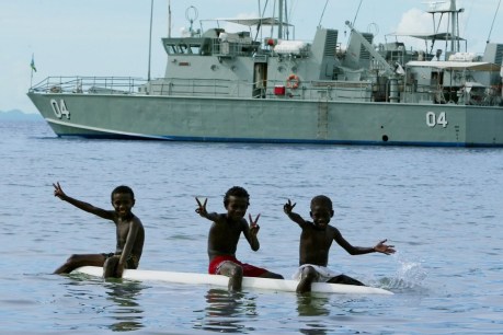 Deputy PM refuses to confirm Solomons ban on Aus ships