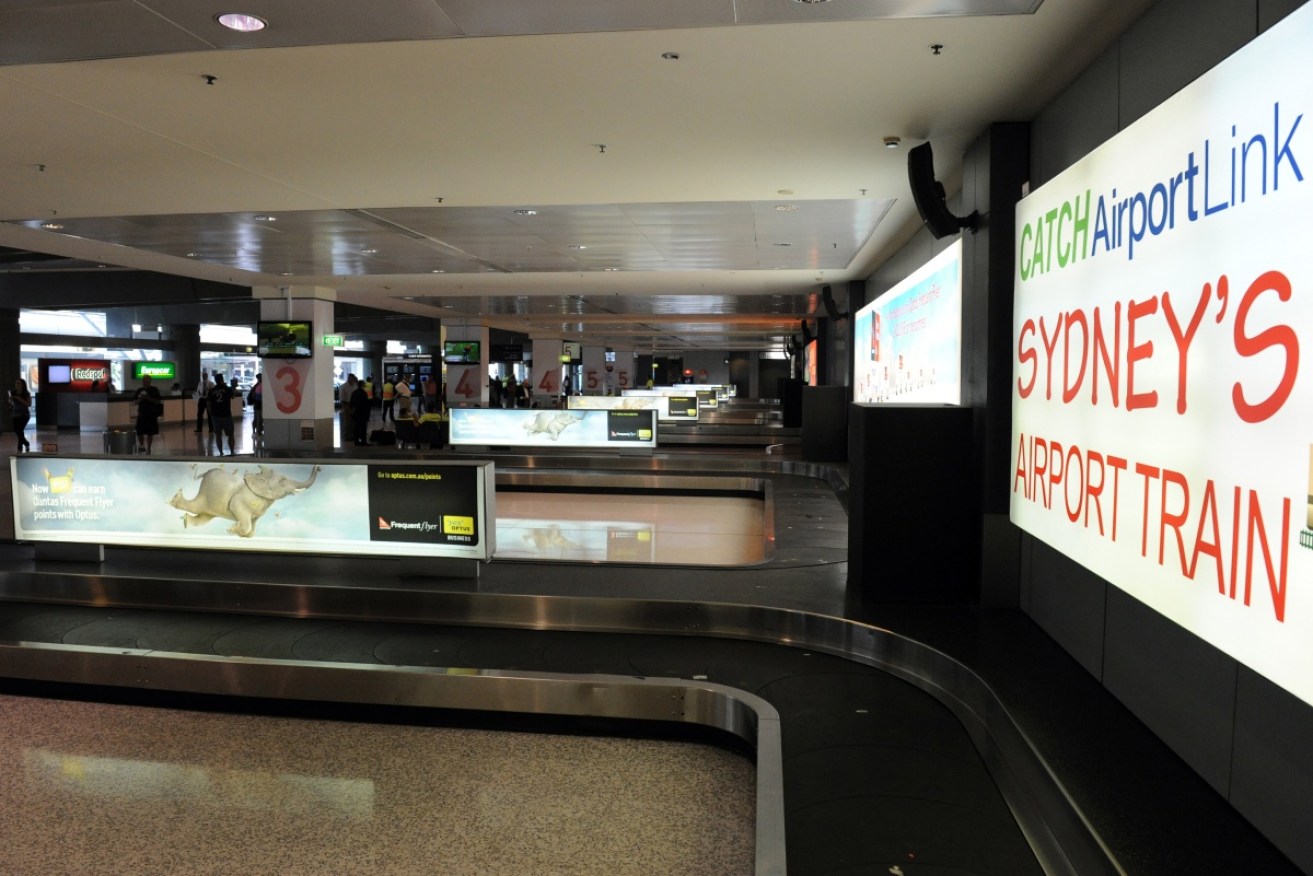 A union says safety breaches have included guns being placed on a baggage carousel at an airport.