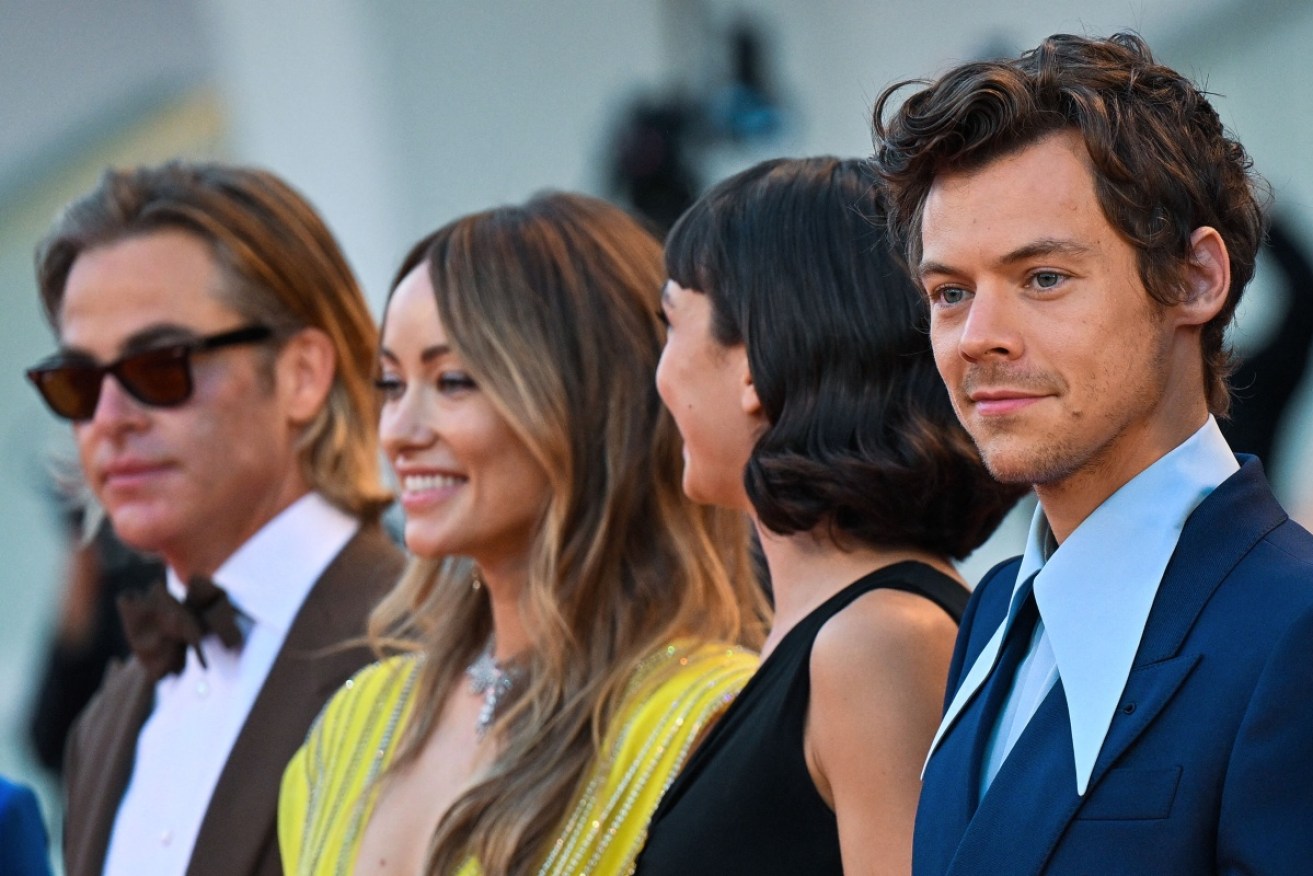 Harry Styles appeared to spit on his fellow Don't Worry Darling co-star during the Venice Film Festival.