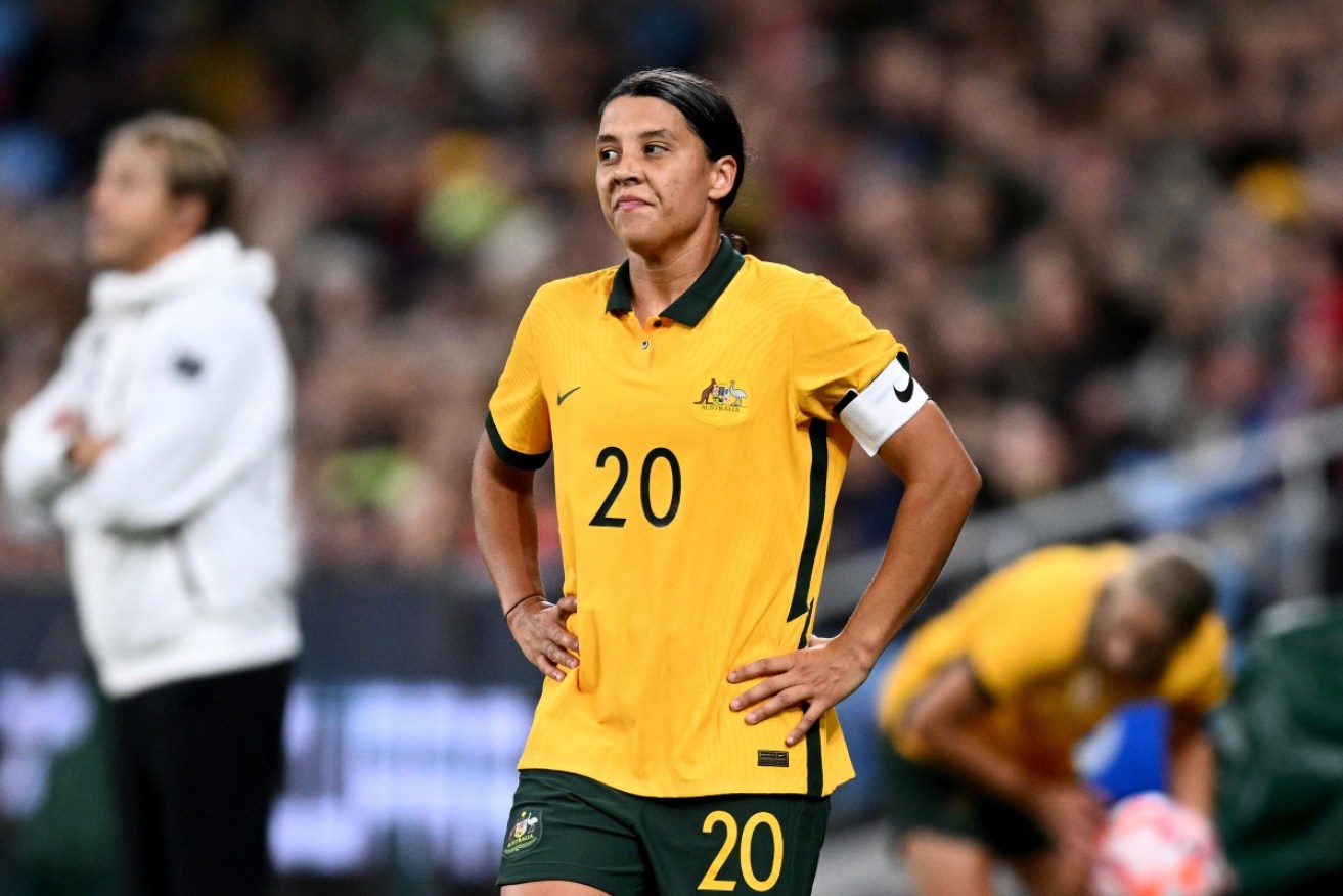 Sam Kerr is facing a lengthy period on the sideline after her ACL injury.