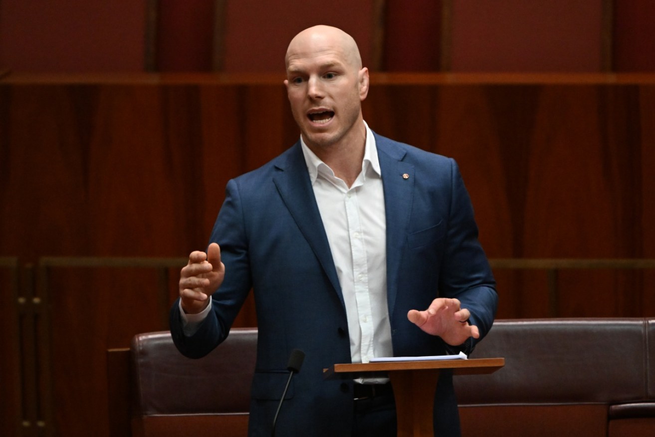 Senator David Pocock has been named McKinnon Emerging Political Leader of the Year for 2023.