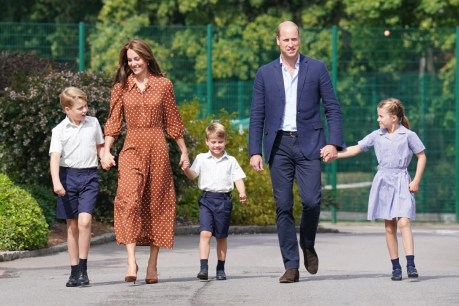Prince Louis joins siblings in royal school first