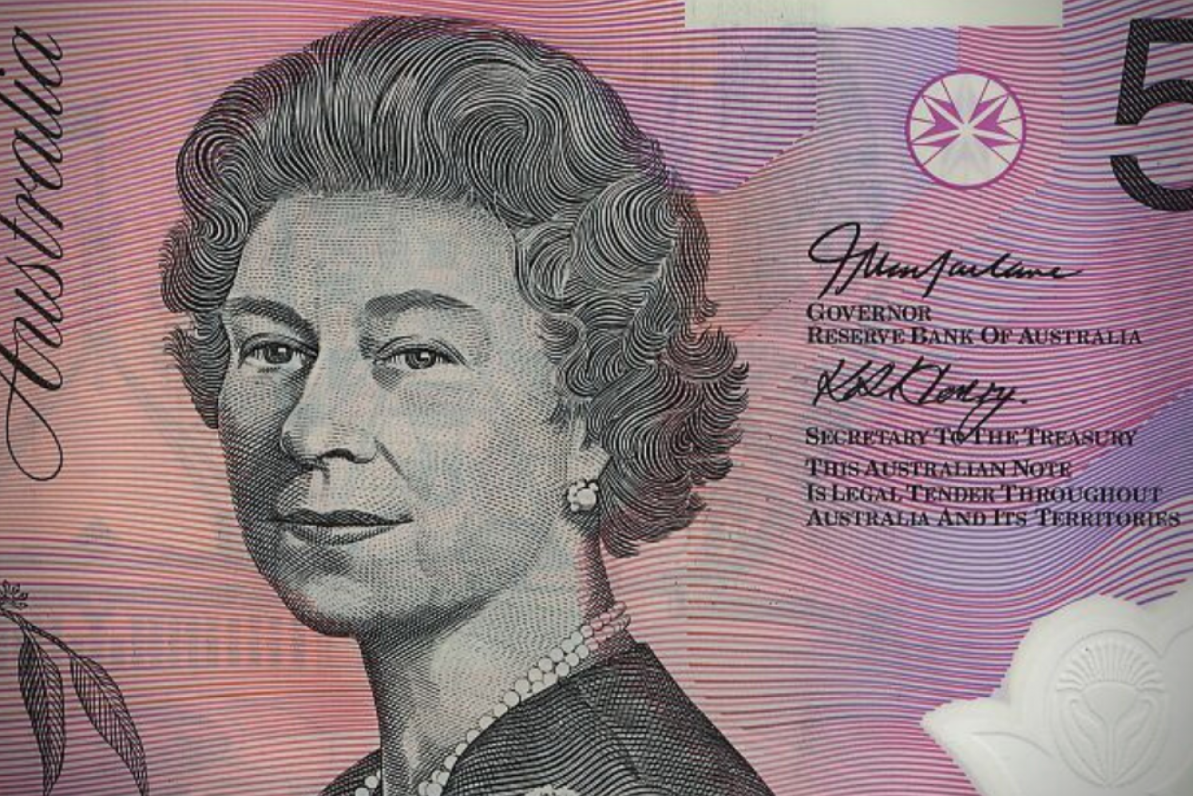 Queen Elizabeth II's image will be taken off the $5 note when a new design is issued.