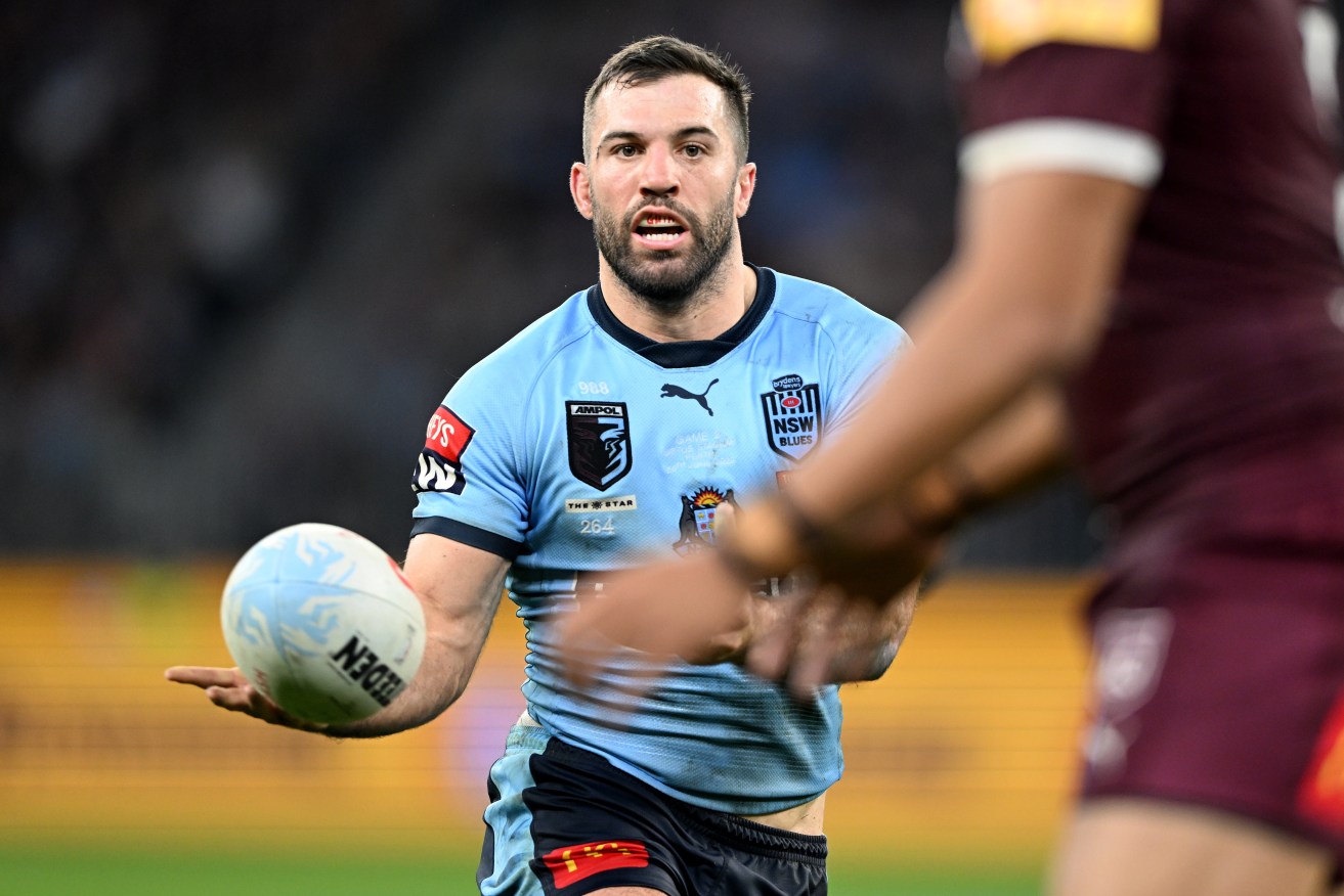 James Tedesco has won the Brad Fittler Medal as NSW’s best player during the State of Origin series.