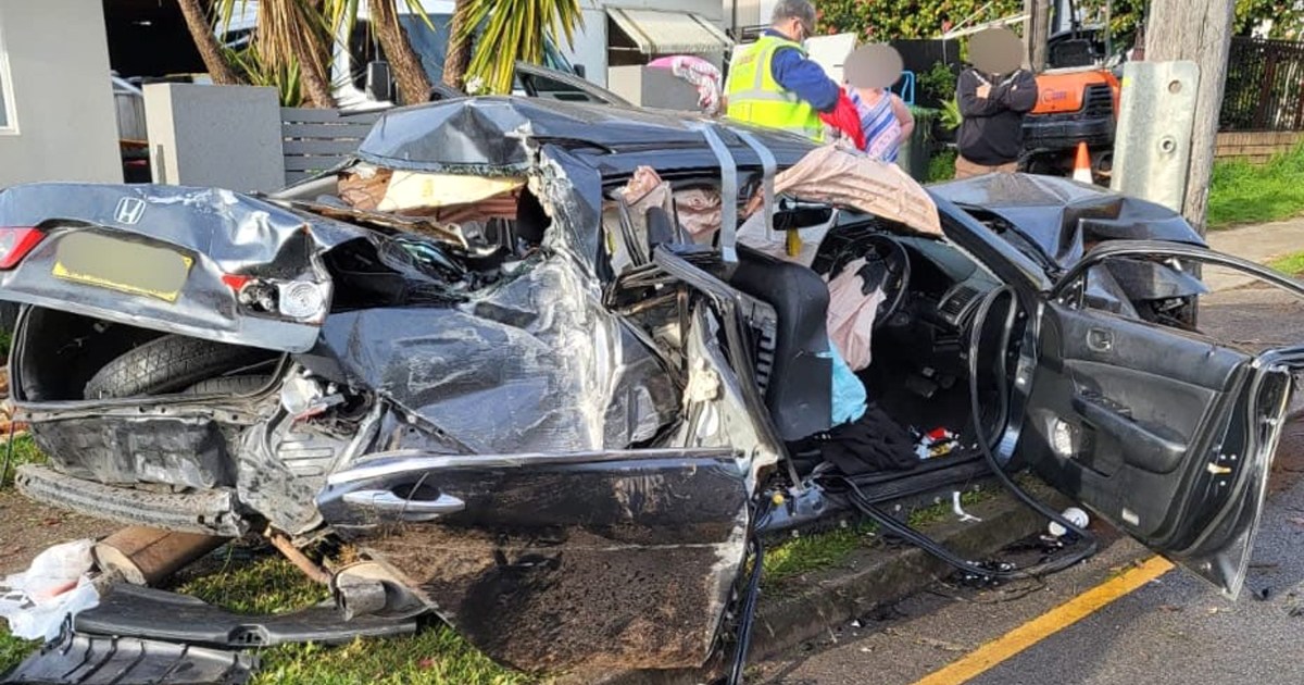Five teenagers injured in Sydney car crash