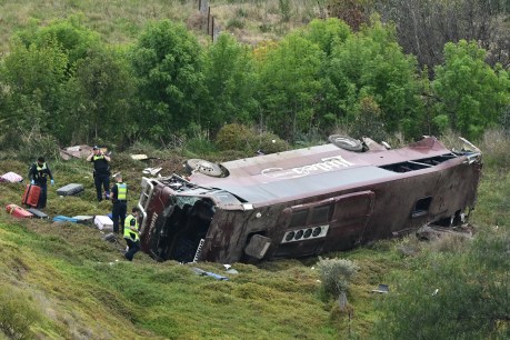 School community in shock after bus crash