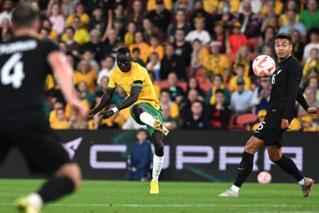 Mabil strike helps Socceroos to win over NZ