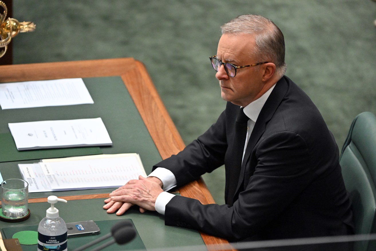 Anthony Albanese looked back on the Queen's trips to Australia during a condolence motion.