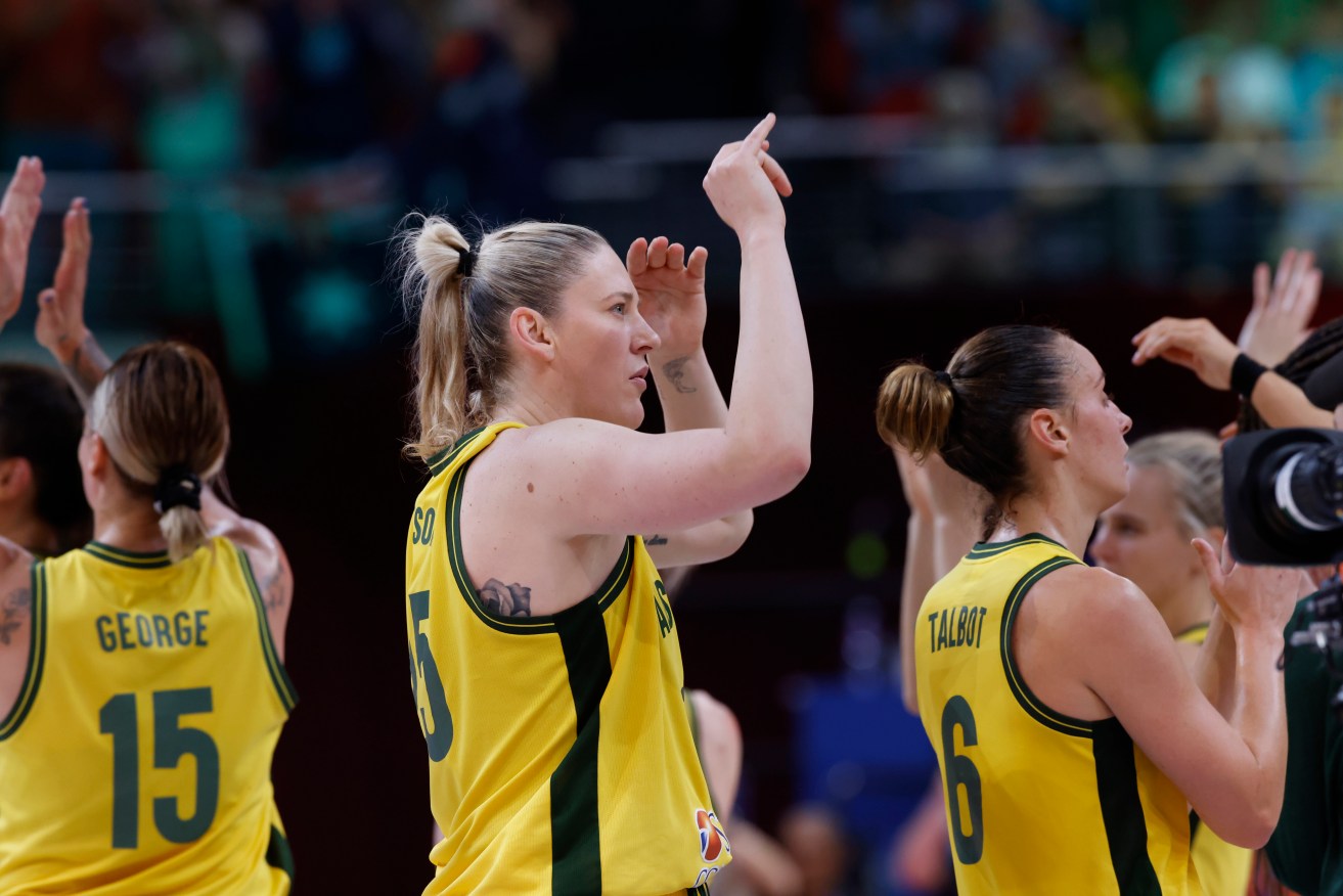 Australia has beaten Serbia 69-54 in their Group B game at the FIBA Women's World Cup in Sydney.