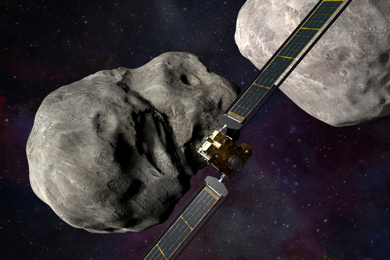 The CSIRO is among agencies tracking a planned collision between an asteroid and a NASA spacecraft.
