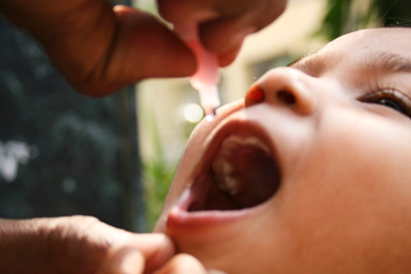 Parents are urged to vaccinate their children despite the low risk of a polio outbreak in Victoria. 