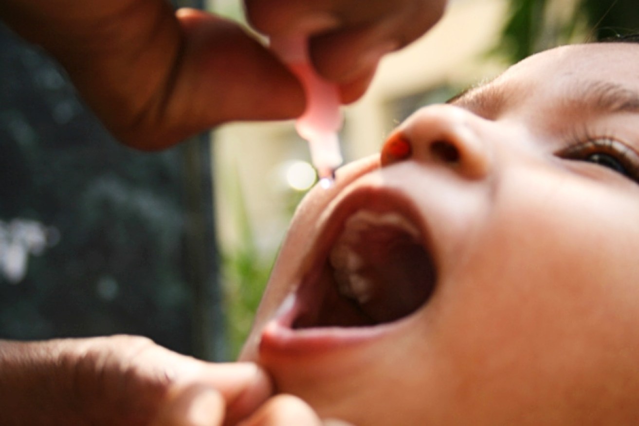 Parents are urged to vaccinate their children despite the low risk of a polio outbreak in Victoria.