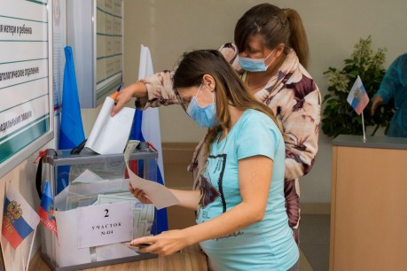 Ukraine lashes Russia’s sham referendums