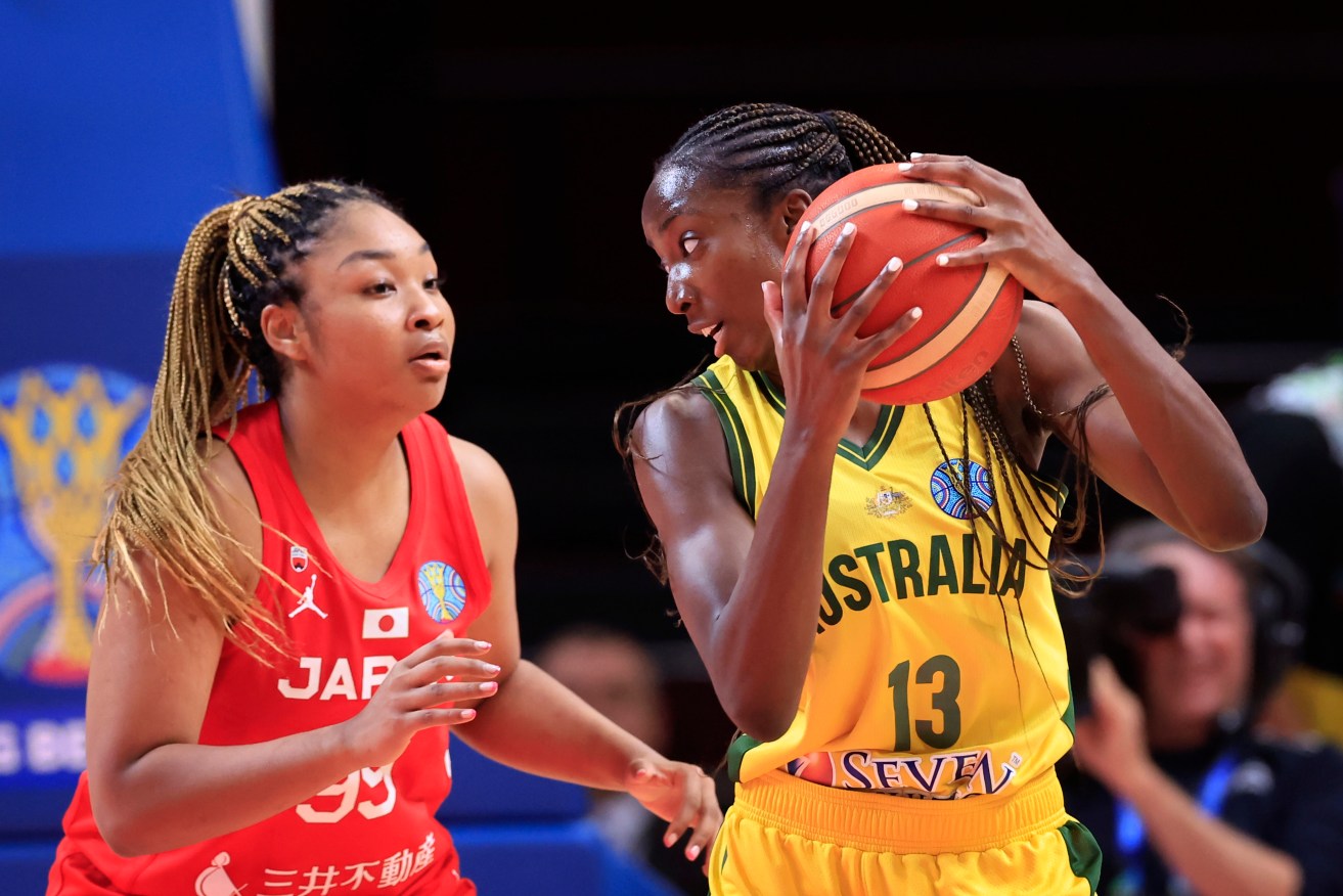 Australia has beaten Japan 71-54 to finish top of its women's basketball World Cup group. 