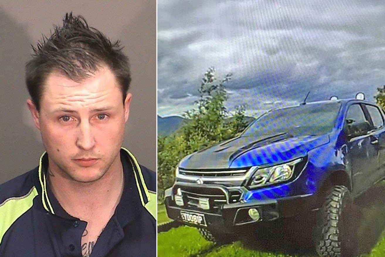 Tasmanian police say alleged gunman Robert George Grieg may have painted his 4WD a different colour.
