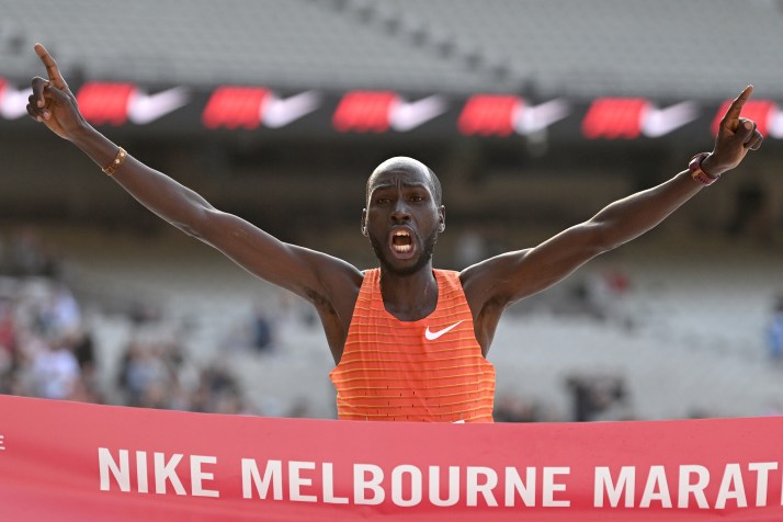 Ronoh claims Melbourne Marathon record