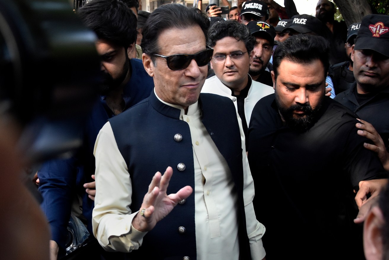 Imran Khan has faced a spate of legal woes since he was ousted as Pakistan's prime minister.