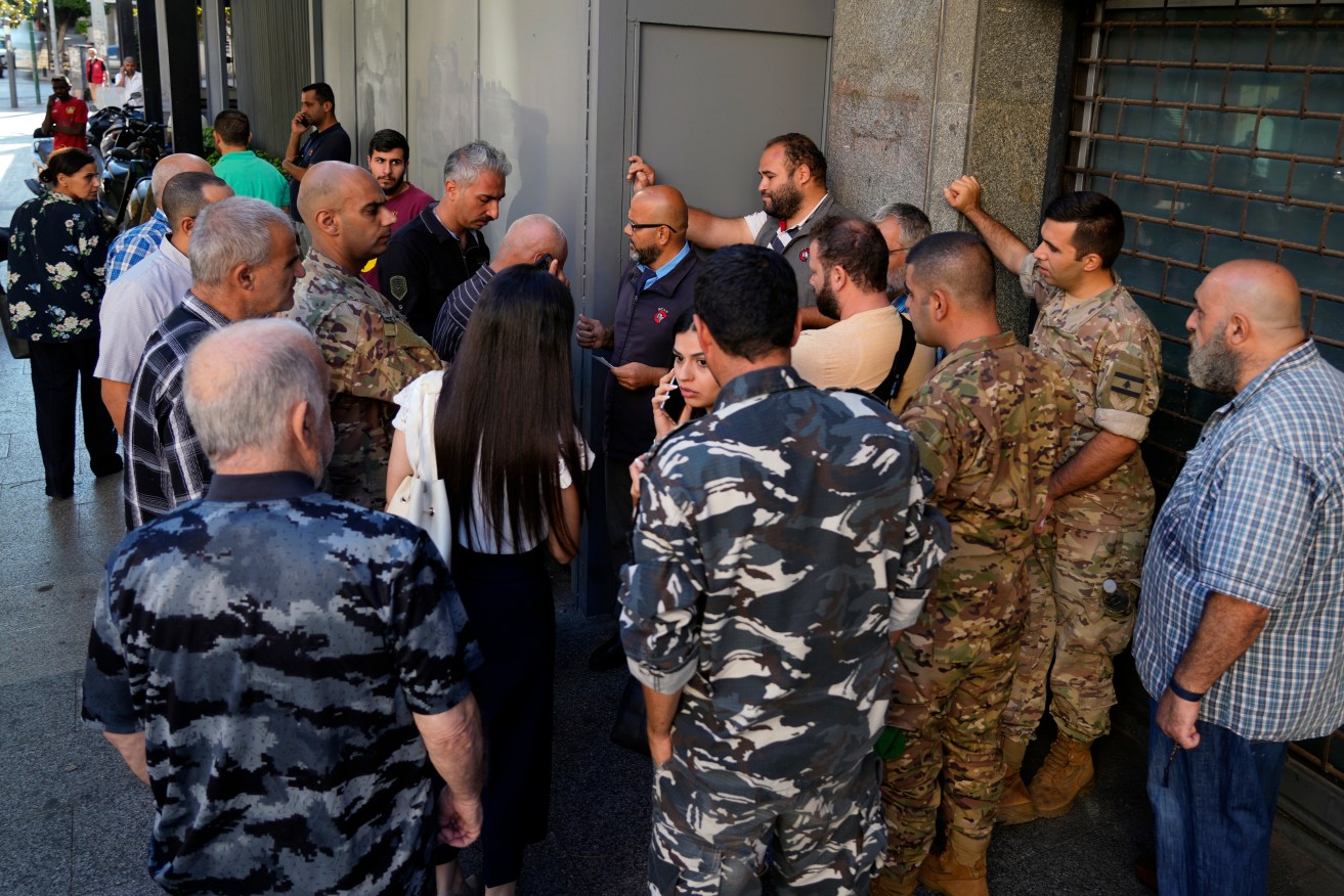 Hold-ups are on the rise in Lebanon as residents grow weary of capital controls imposed by banks.