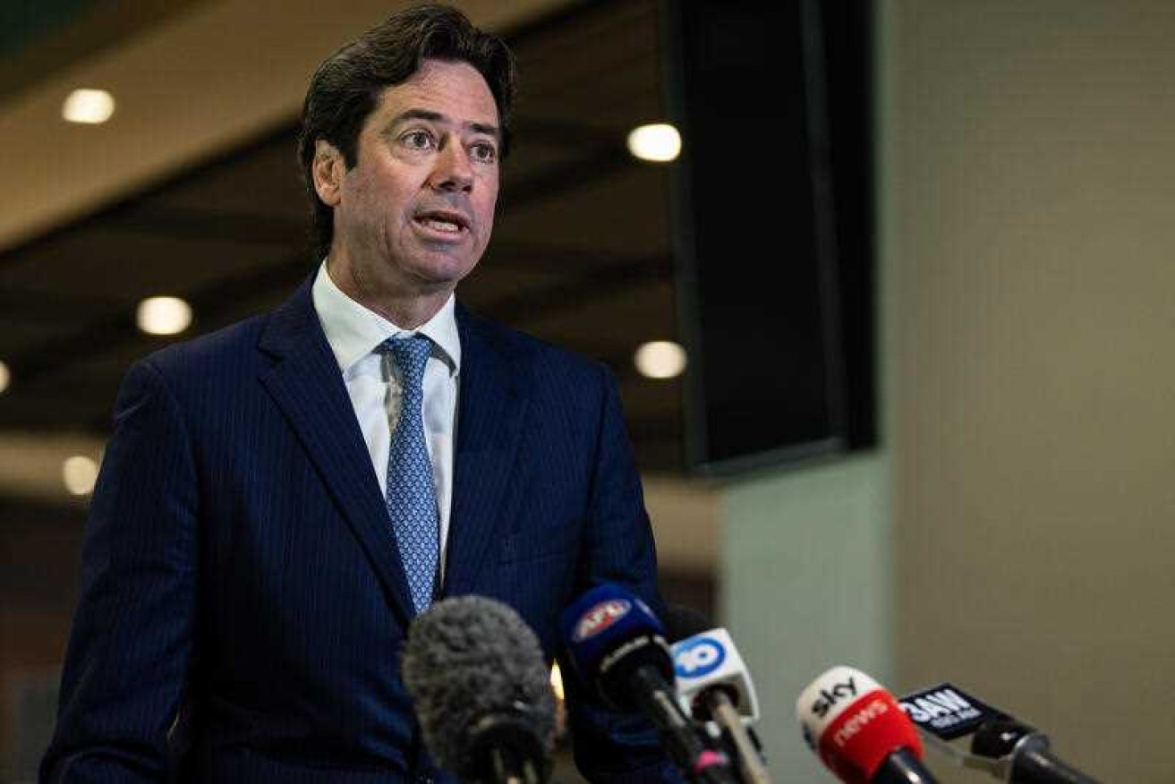 AFL CEO Gillon McLachlan says Andrew Thorburn had no choice but to resign as Essendon boss. 