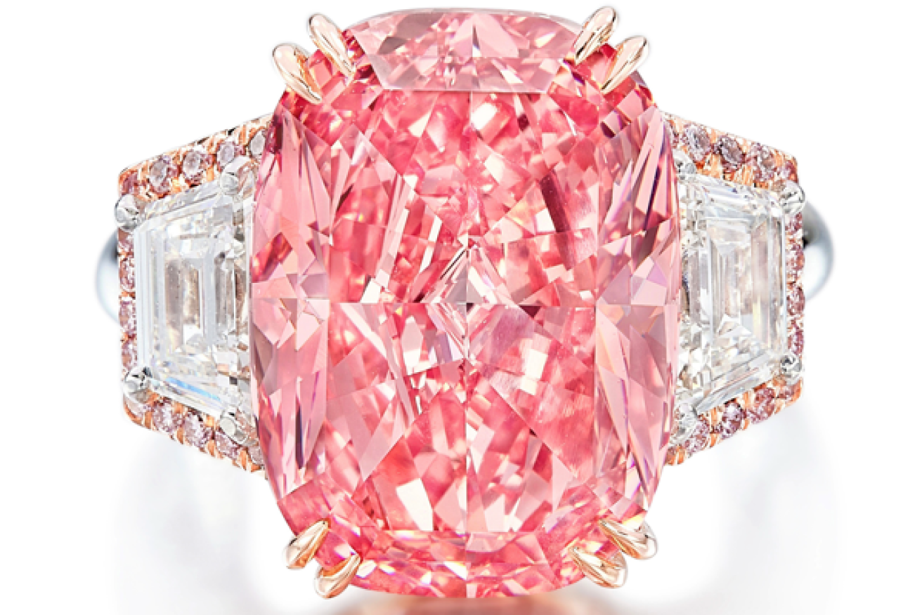 All that glitters isn't gold -- including this $78 million pink stunner. <i>Photo: AAP</i>