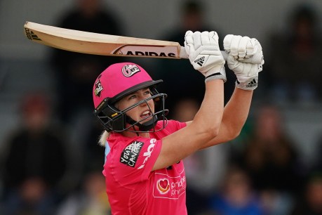 Perry makes statement for Sixers in WBBL thriller