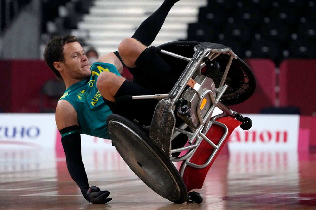 Paralympics star Andrew Edmondson helped the Aussie Steelers to advance at the world championship.