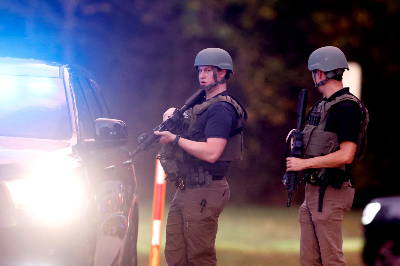Police are on the scene in Raleigh, North Carolina after reports five people had been shot dead.