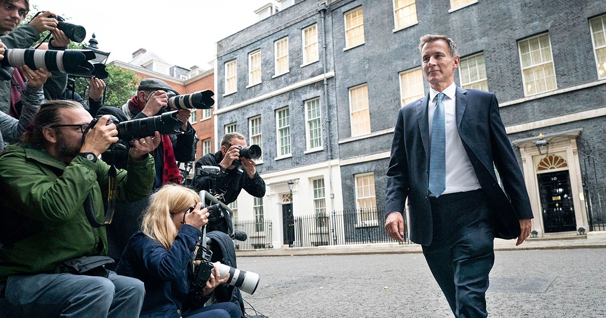 New UK finance minister Jeremy Hunt reverses Liz Truss tax plan
