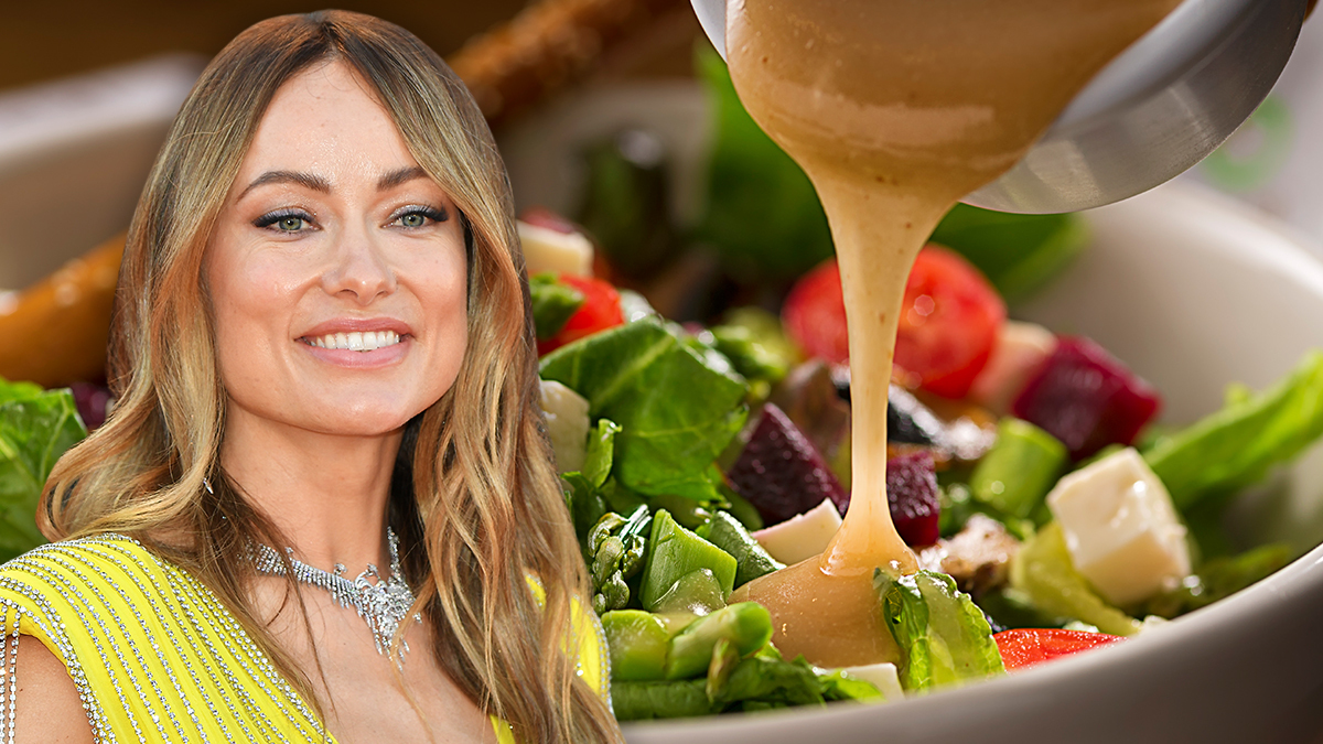 Olivia Wilde shares salad dressing recipe after startling allegations