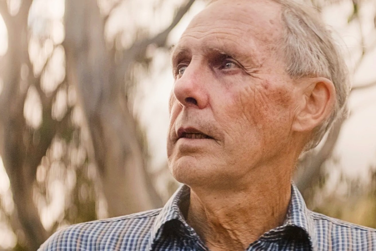 Bob Brown, pictured in a scene from <I>The Giants</I>, hopes the the beauty of the trees in the film will spur people to take action to save them.