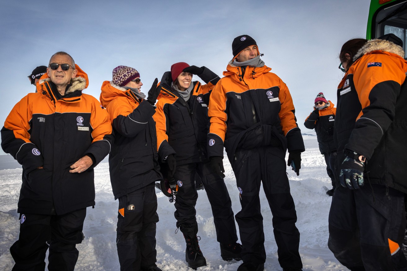 Jacinda Ardern hitched a ride with an Italian aircraft from Antarctica on Saturday after her NZDF Hercules flight failed to take off.