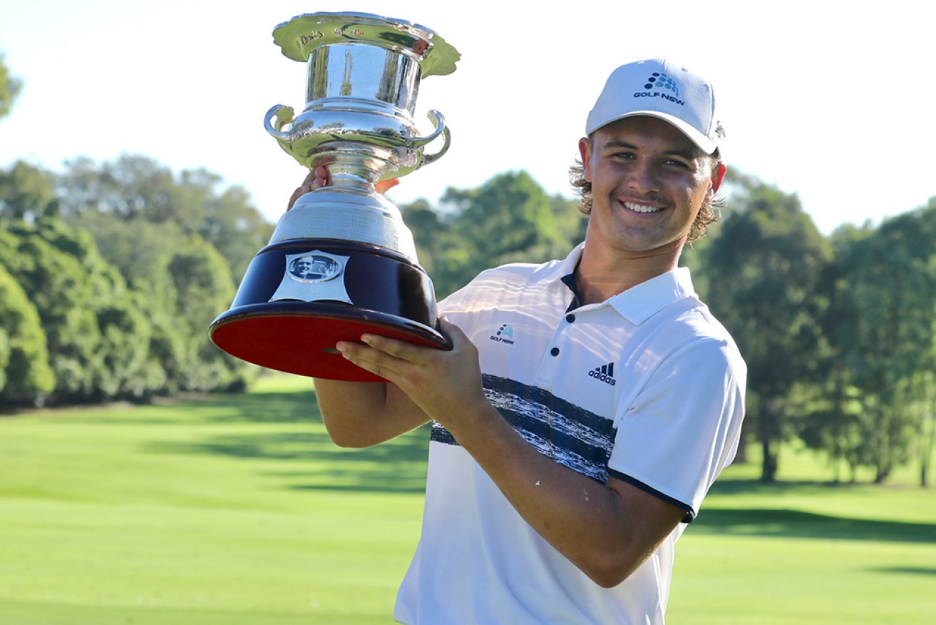 Sydney's Harrison Crowe has won the Asia-Pacific Amateur Championship in Thailand by one stroke.