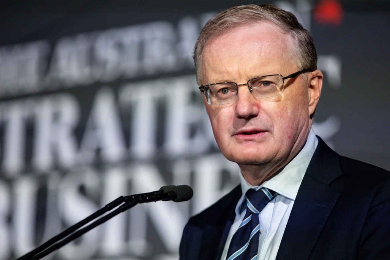 Reserve Bank of Australia governor Philip Lowe says whether he stays on is up to the government.