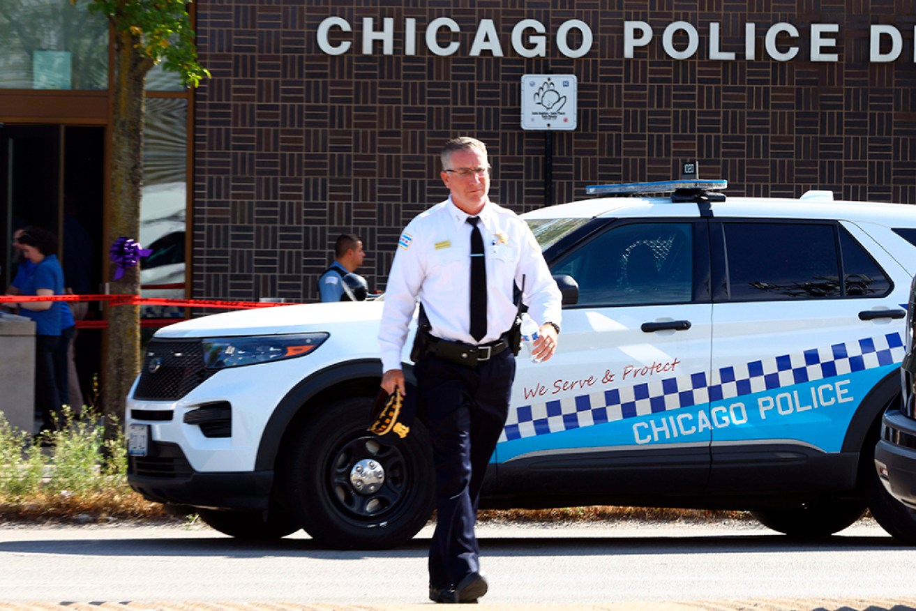 As many as 15 people have been injured in a drive-by shooting in Chicago.