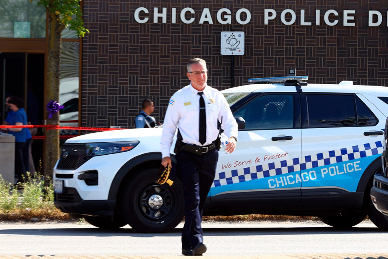 As many as 15 people have been injured in a drive-by shooting in Chicago. 